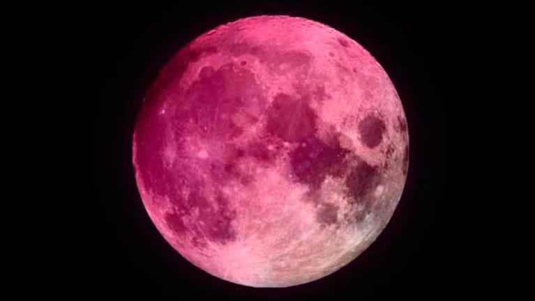 La superluna rosa de abril: se podrá ver más grande y brillosa en plena cuarentena