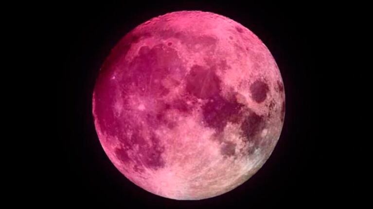 La superluna rosa de abril: se podrá ver más grande y brillosa en plena cuarentena