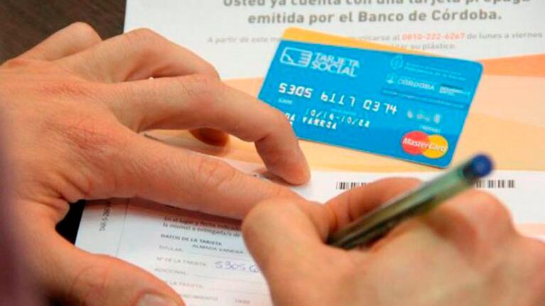 la tarjeta social es de mil pesos.