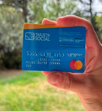 La Tarjeta Social es destinada a la compra de alimentos básicos en Córdoba.