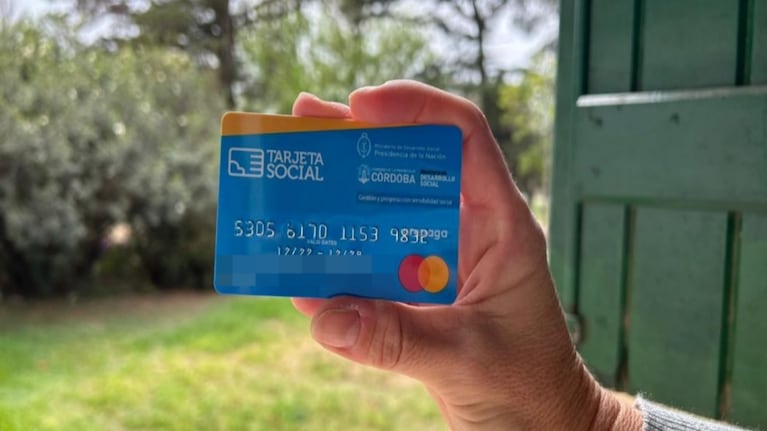 La Tarjeta Social es una asistencia a familias de la provincia de Córdoba.