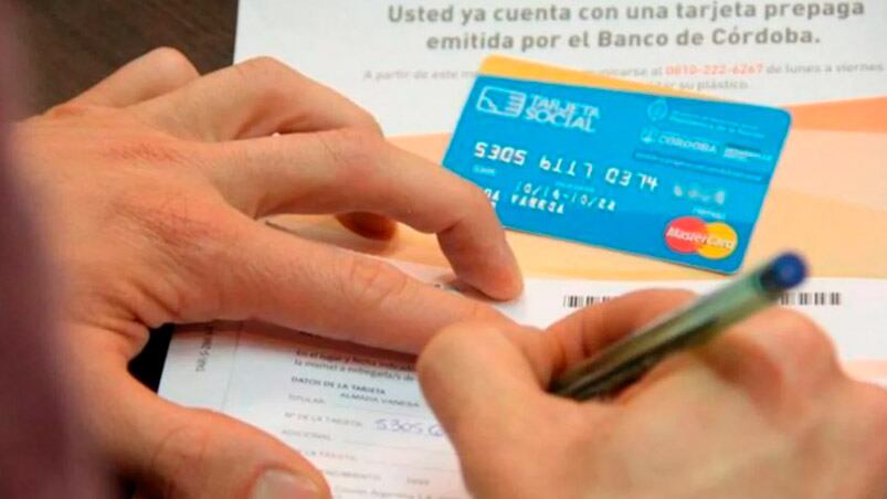 La Tarjeta Social está destinada a familias por debajo de la línea de indigencia.