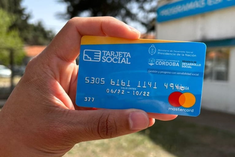 La Tarjeta Social mantiene el mismo monto que meses anteriores.