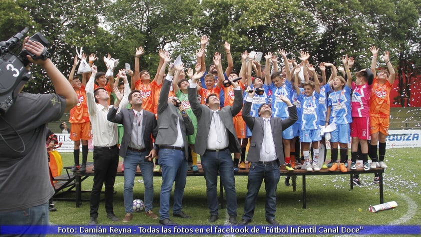 La temporada 2018 del Fútbol Infantil cerró a lo grande.