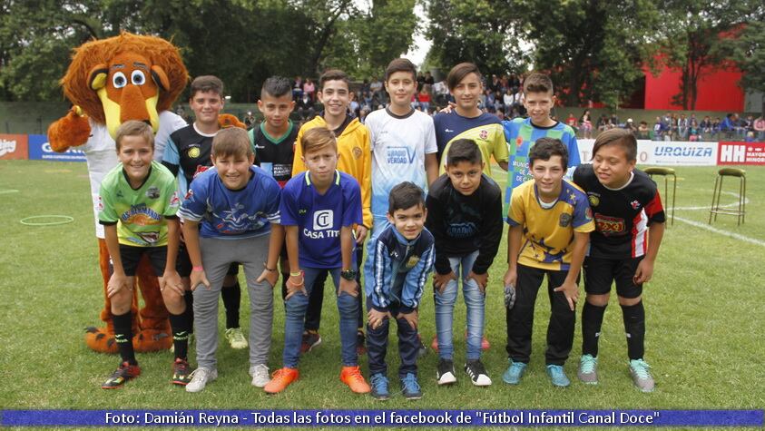 La temporada 2018 del Fútbol Infantil cerró a lo grande.