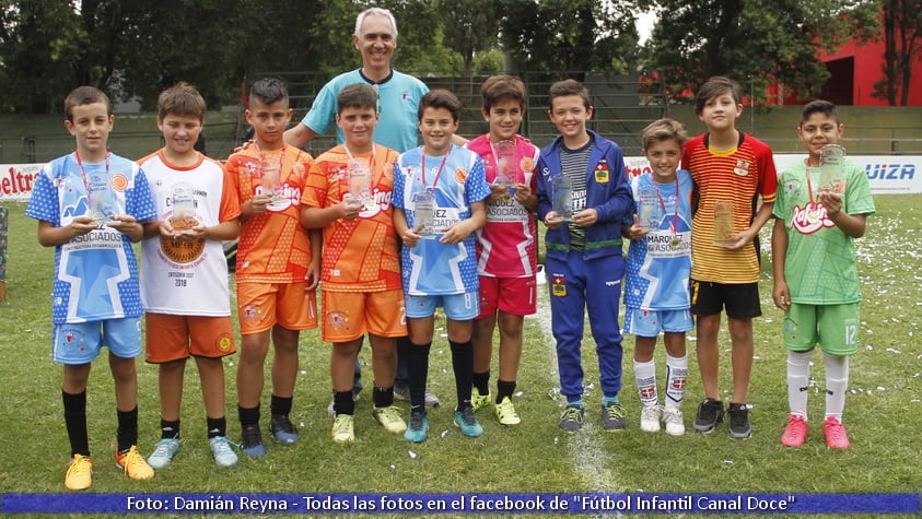 La temporada 2018 del Fútbol Infantil cerró a lo grande.