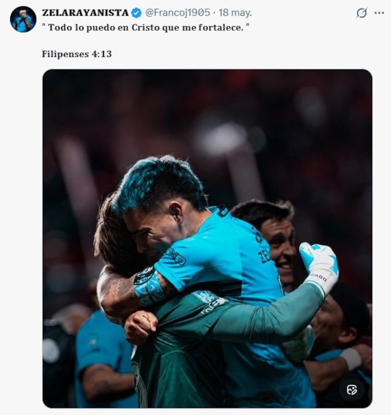 La tendencia viral en las redes sociales afines a Belgrano.