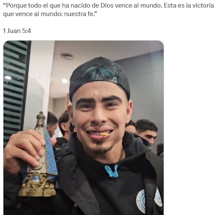 La tendencia viral en las redes sociales afines a Belgrano.