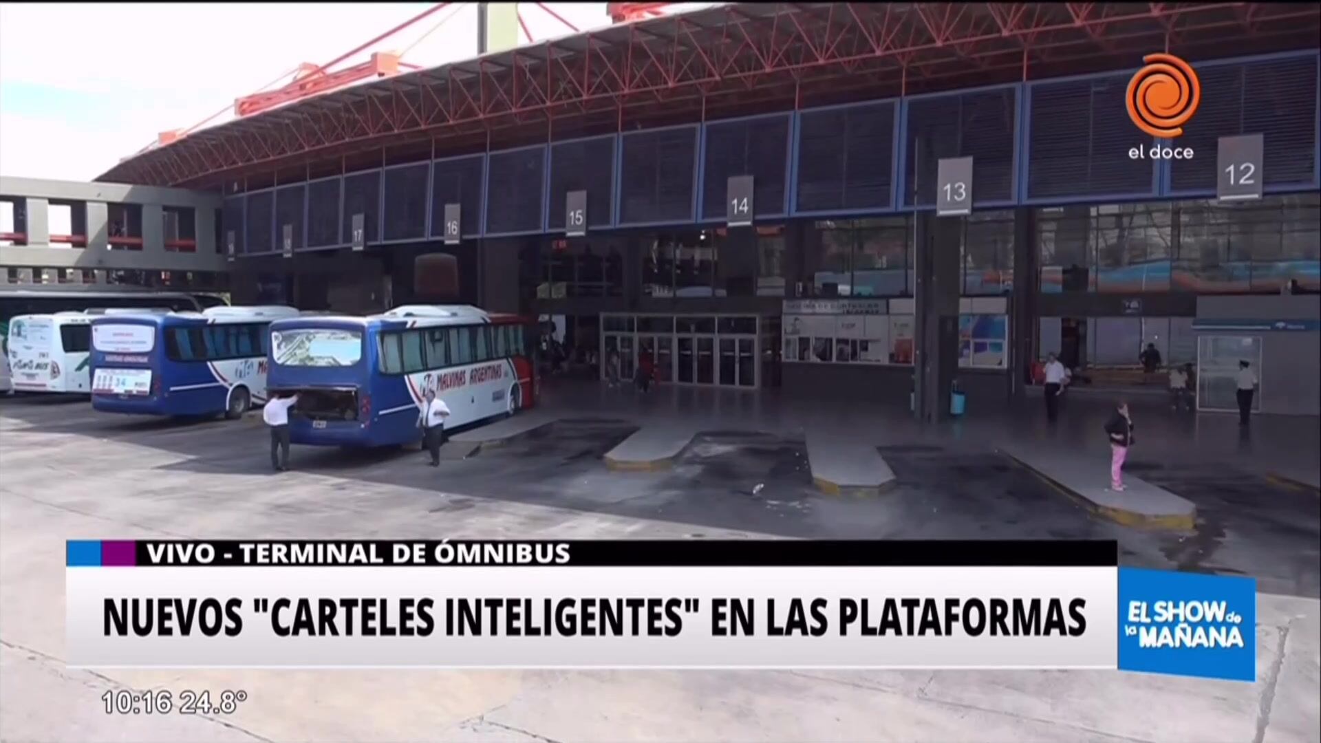 La Terminal de Ómnibus inauguró carteles inteligentes