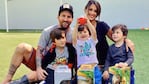 La tierna foto de Pascua de Messi, Antonela y sus hijos en plena cuarentena