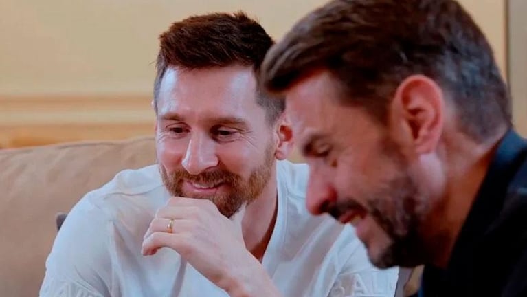 La tierna reacción de Messi cuando un periodista quebró en llanto al entrevistarlo