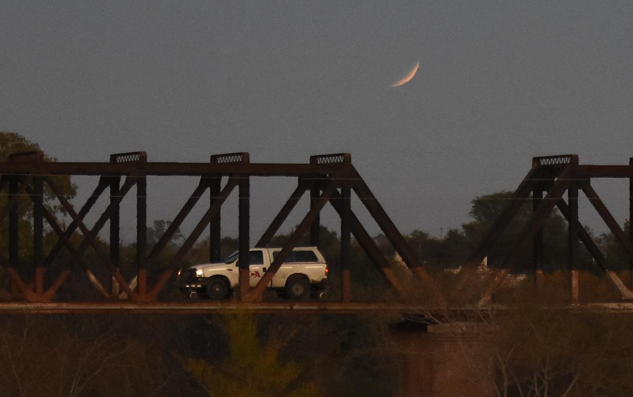 La Tierra tapó la luz del sol que llegaba a la luna. Foto: Lucio Casalla / El Doce