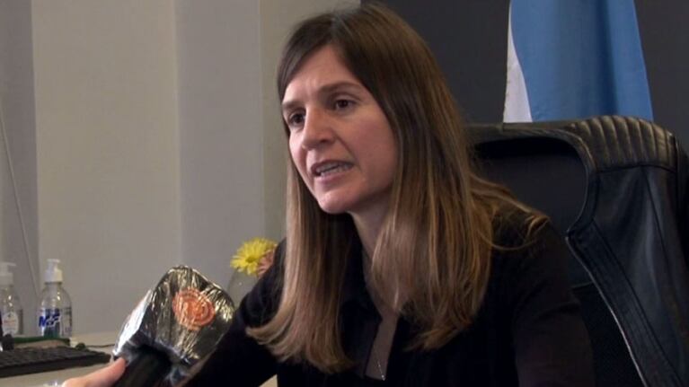 La titular de la ANSES, María Fernanda Raverta.