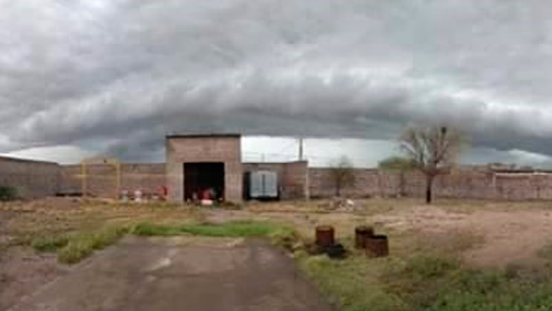 La tormenta azotó varias localidades en la zona de las Salinas Grandes.