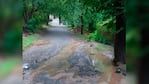 La tormenta complicó la situación en Villa Warcalde.