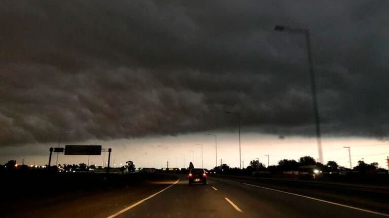 La tormenta descargó un aguacero en Córdoba y alrededores.