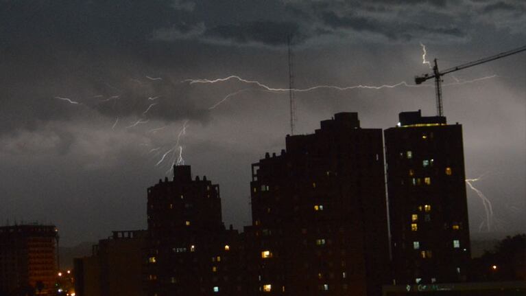 La tormenta eléctrica se cobró una vida en Córdoba.