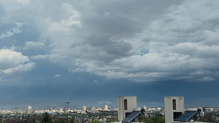 La tormenta en Córdoba.