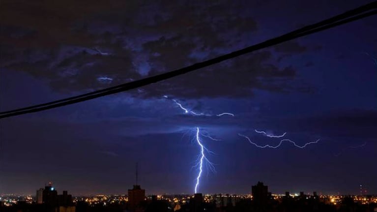 La tormenta podría volver al sur cordobés.