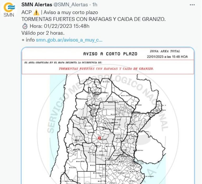 La tormenta y el granizo pasaron por Córdoba: cómo sigue la semana