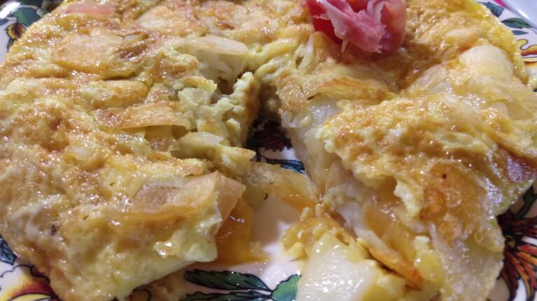 La tortilla de papas, un clásico de la gastronomía española.