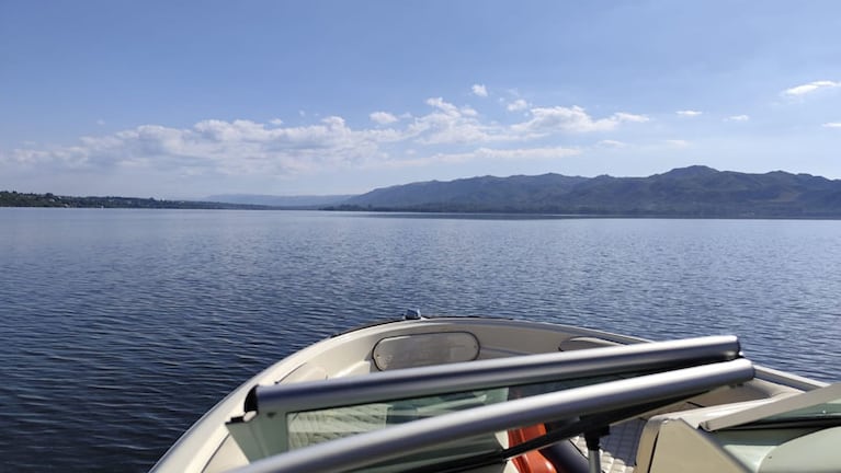 La tragedia náutica ocurrió en el lago San Roque.