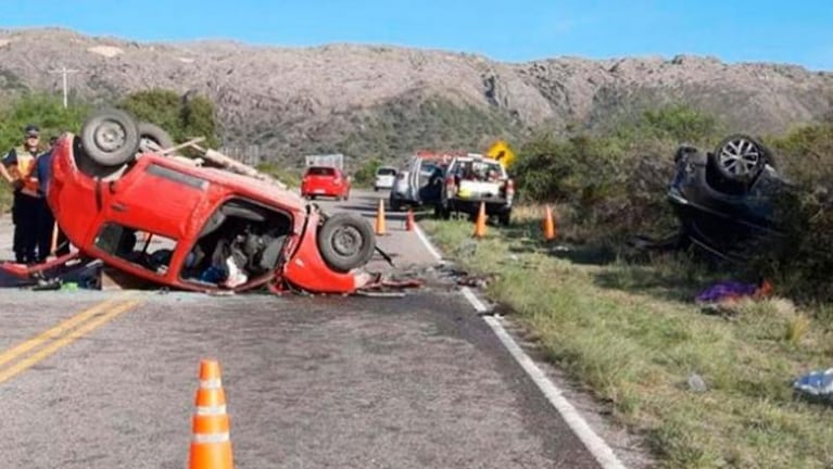 La tragedia ocurrió a la altura del paraje Niña Paula.