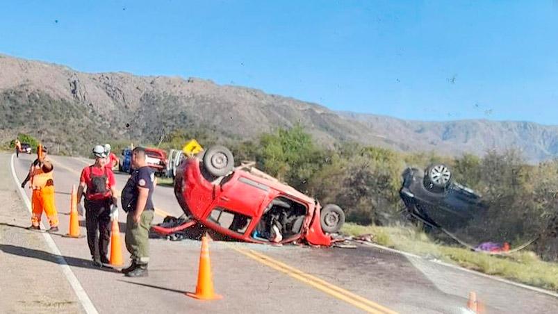 La tragedia ocurrió a pocos kilómetros de Mina Clavero.