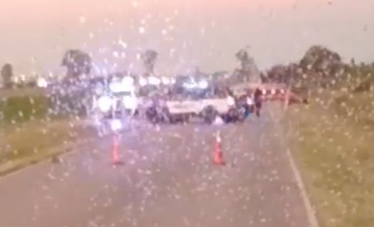 La tragedia ocurrió el miércoles a la tarde, bajo una intensa lluvia.