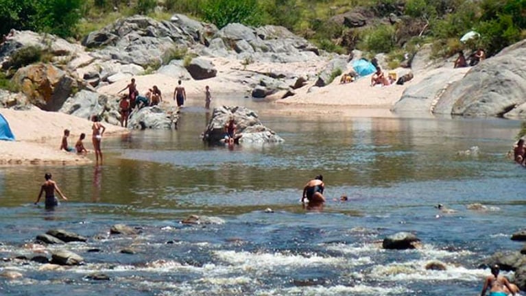 La tragedia ocurrió en el balneario de Cuesta Blanca.