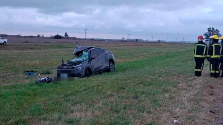 La tragedia ocurrió en el límite entre Santa Fe y Córdoba. Foto: El Tiempo Diario.