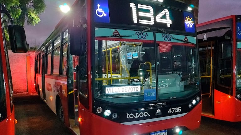 La tragedia ocurrió en la línea 134, en Capital Federal.