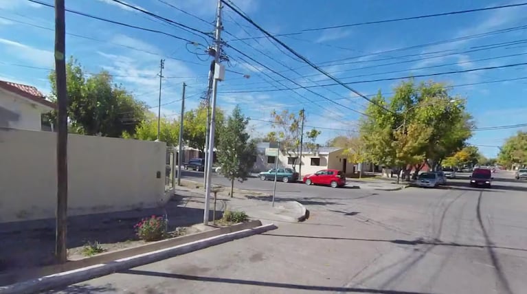 La tragedia ocurrió en una casa de Junín, Mendoza. (Foto: captura Google Maps)