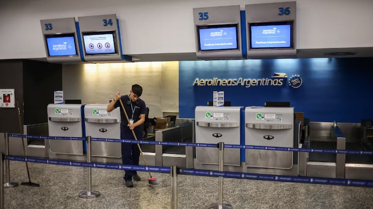 La tragedia ocurrió en una sala de operaciones de Aeroparque.