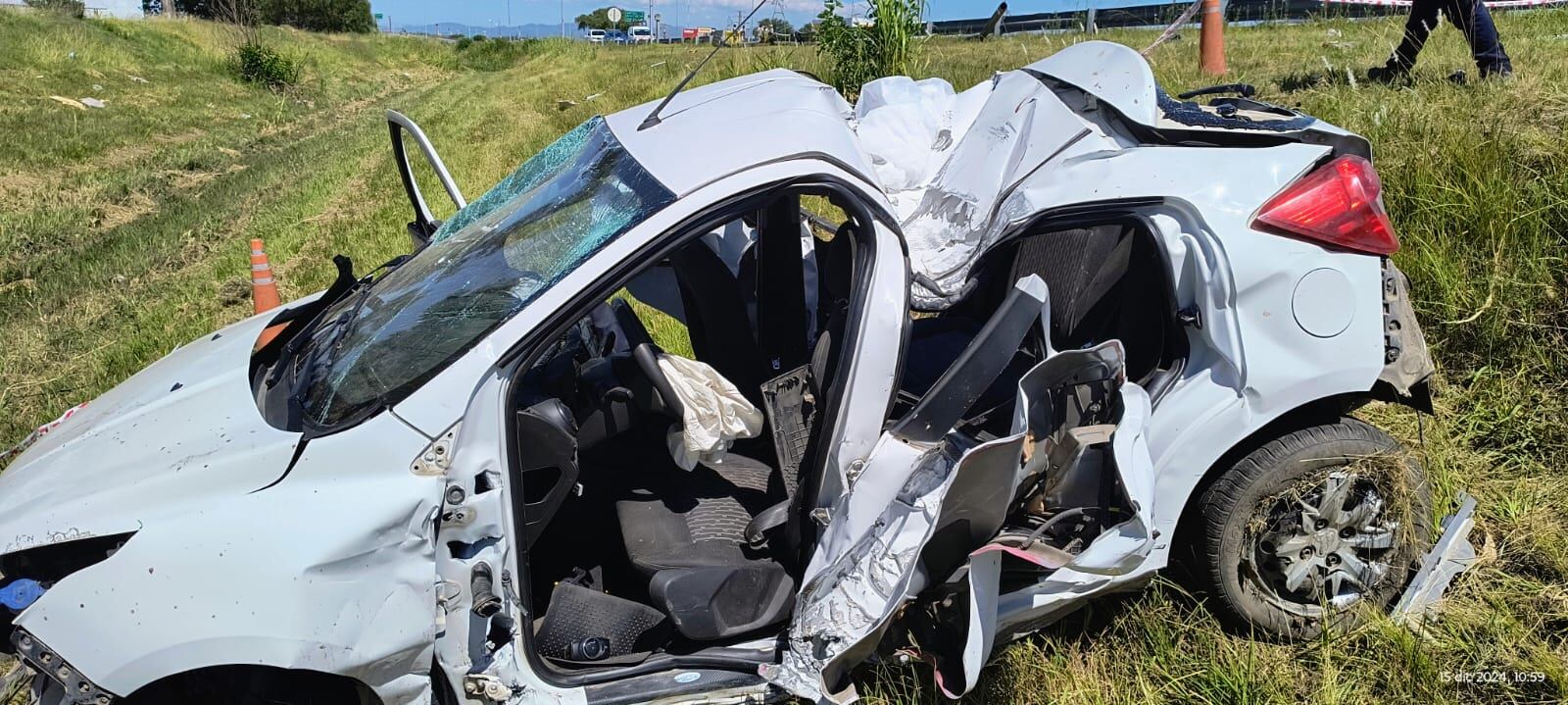 La tragedia ocurrió este domingo a la madrugada en Circunvalación.