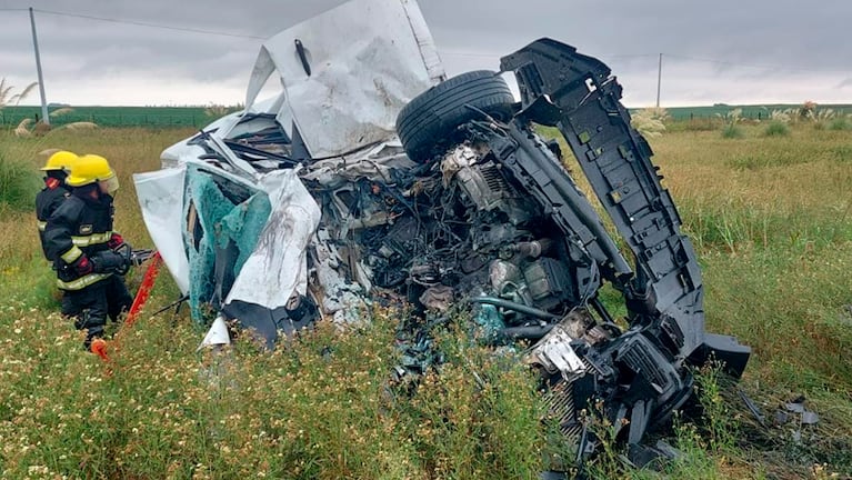 La tragedia se produjo en la ruta 7.