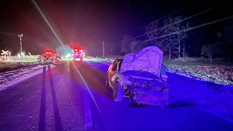 La tragedia sucedió minutos antes de las 5 de la mañana sobre la Ruta 19.
