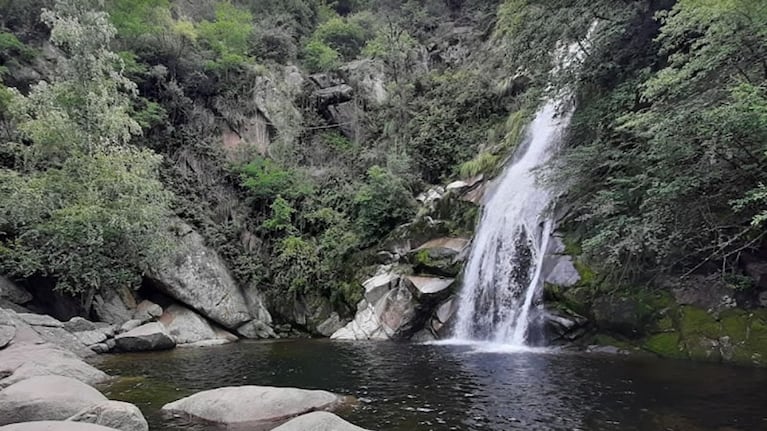 La tragedia tuvo lugar en la Cascada Grande, en La Cumbrecita.