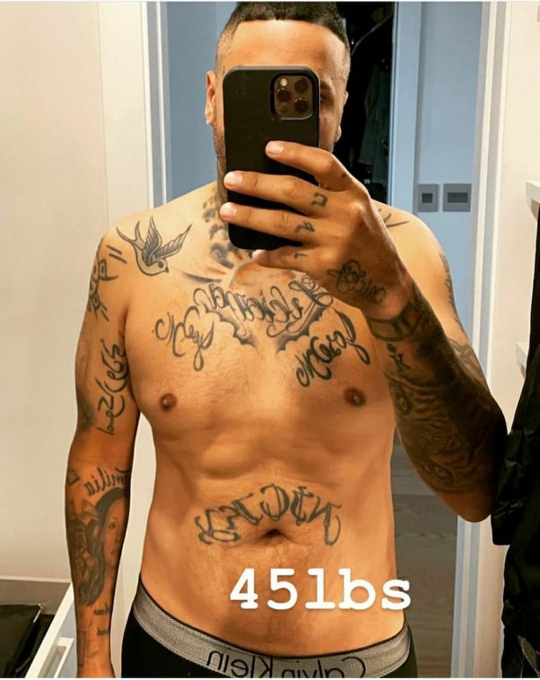 La transformación de Nicky Jam tras bajar 22 kilos