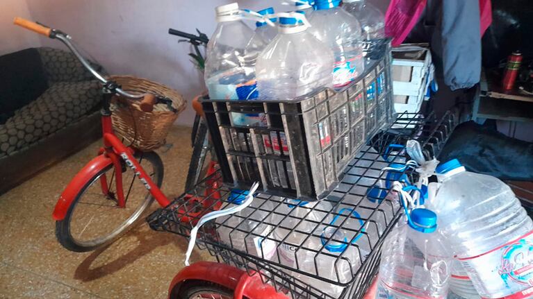 La tricicleta fue robada en la zona de Ruta 20.