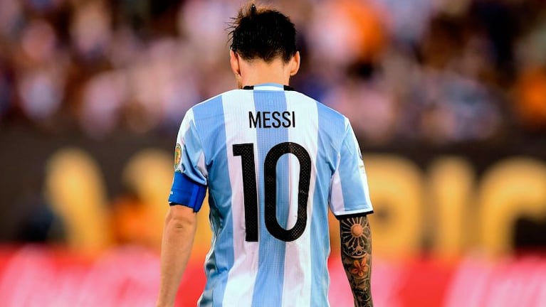 La tristeza de Messi es la de toda Argentina.