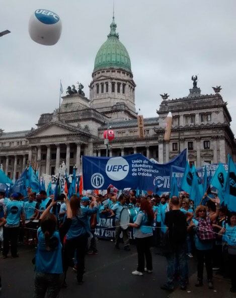 La UEPC dijo presente en Buenos Aires.