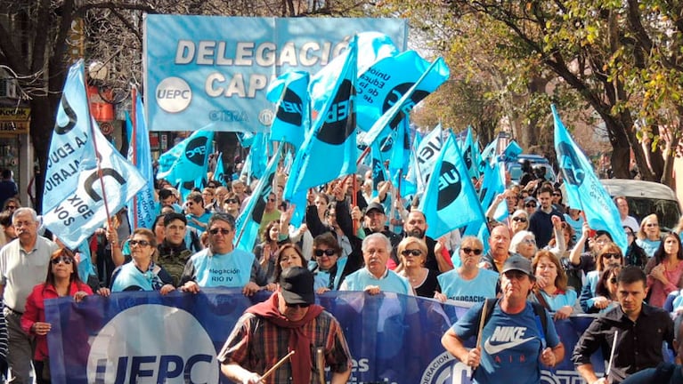 La UEPC realizará una movilización en Córdoba. 