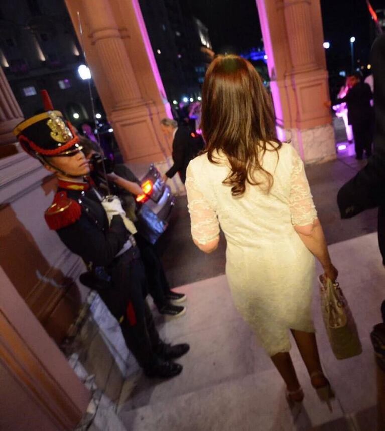 La última foto de Cristina Kirchner como Presidenta