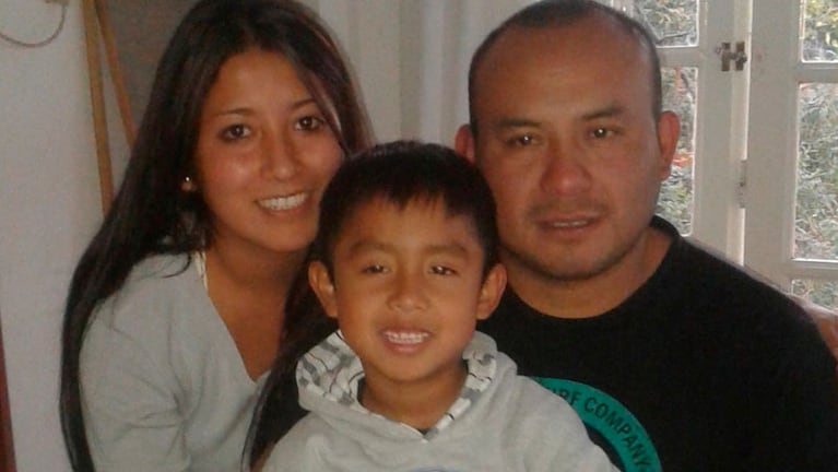 La última foto de Laura con Sergio y su hijo Bruno.