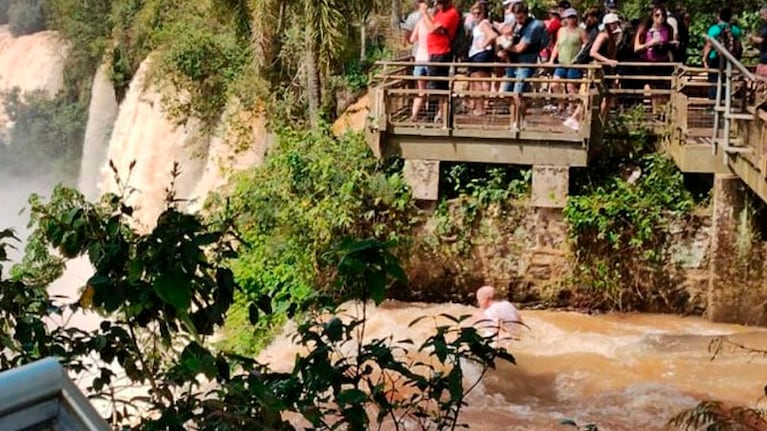 La última imagen del hombre desaparecido. Foto: Más Eldorado.