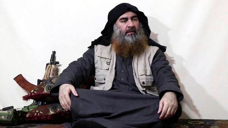 La última imagen pública del líder del ISIS, en abril de este año. / Foto: AFP