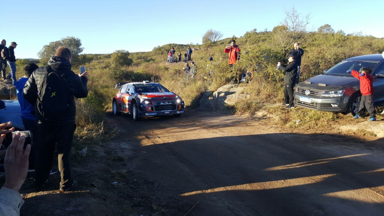 La última prueba antes del rally fue entre Carlos Paz y Cabalango. Foto: Sebastián Pfaffen.