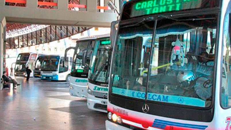 La última suba en el transporte interurbano fue en mayo. 