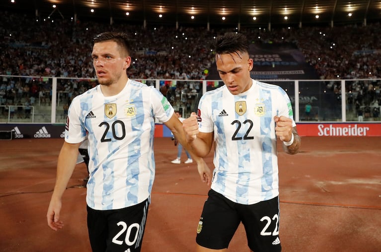 La última vez de la Selección en Córdoba fue con victoria por 1 a 0 ante Colombia, con gol de Lautaro Martínez. REUTERS/Agustin Marcarian